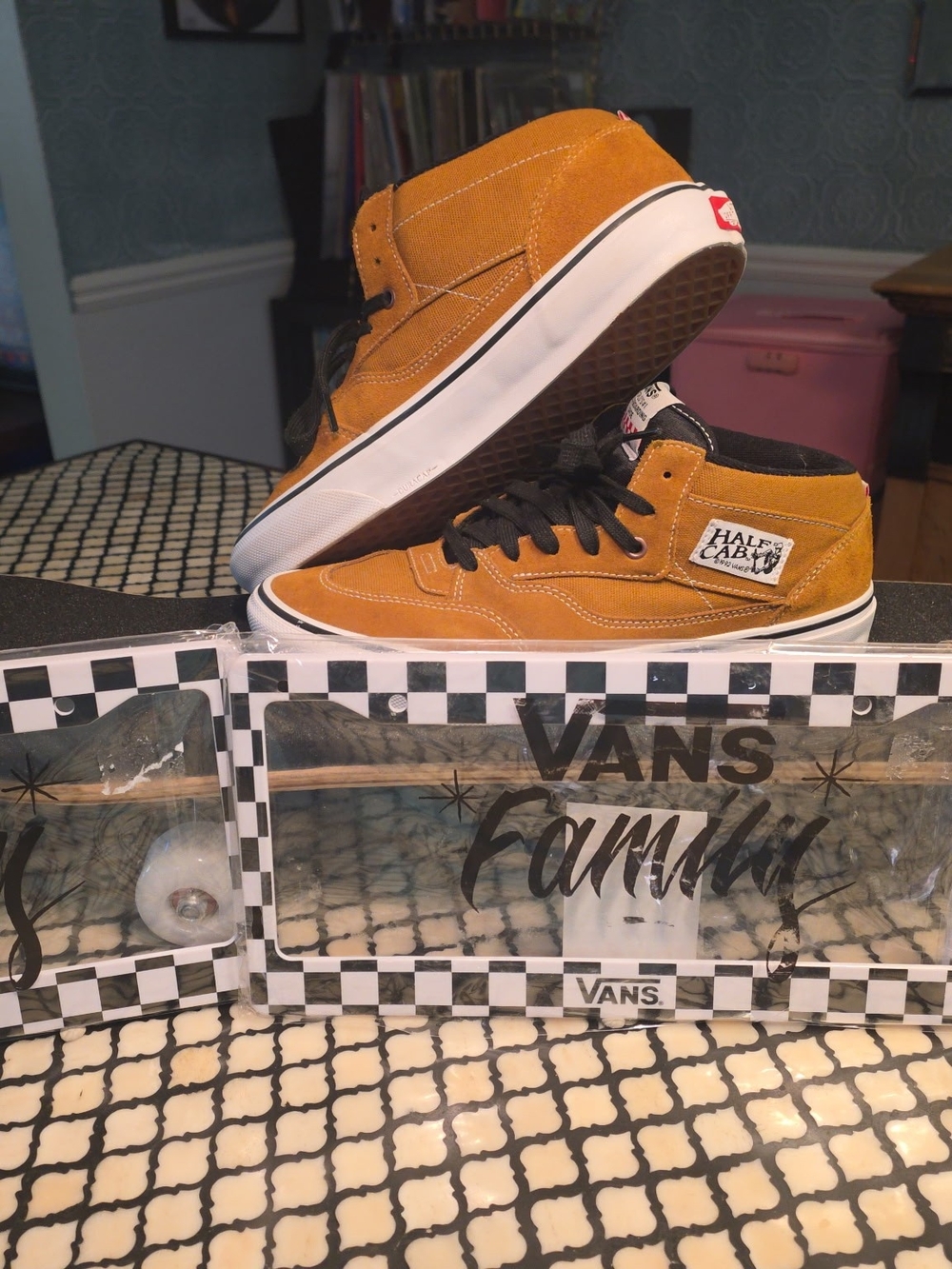 Size 10.5 - Andrew Reynolds x Vans Skate Half Cab '92 Golden Brown